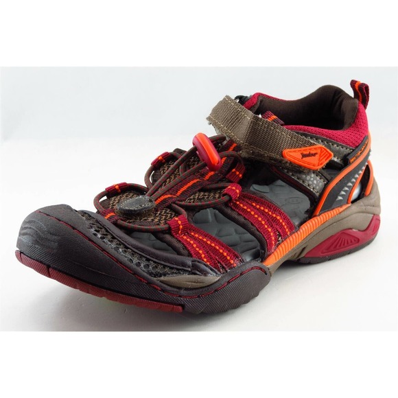 Jambu Red‎ Fabric Sandals Toddler Boys Sz 13 - Picture 1 of 6